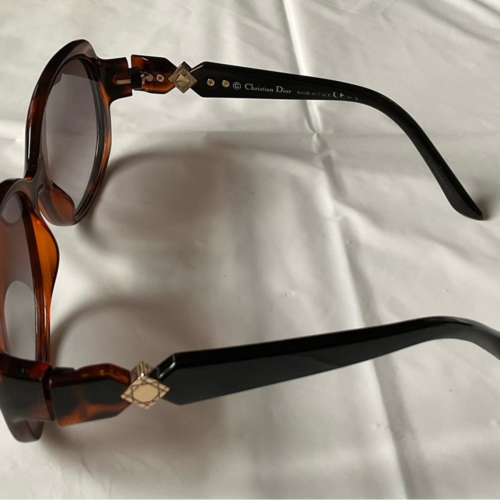 DIOR ZEMIRE2 Sunglasses I7HJS Glitter Brown 56-17-125 Read Description - Picture 4 of 11